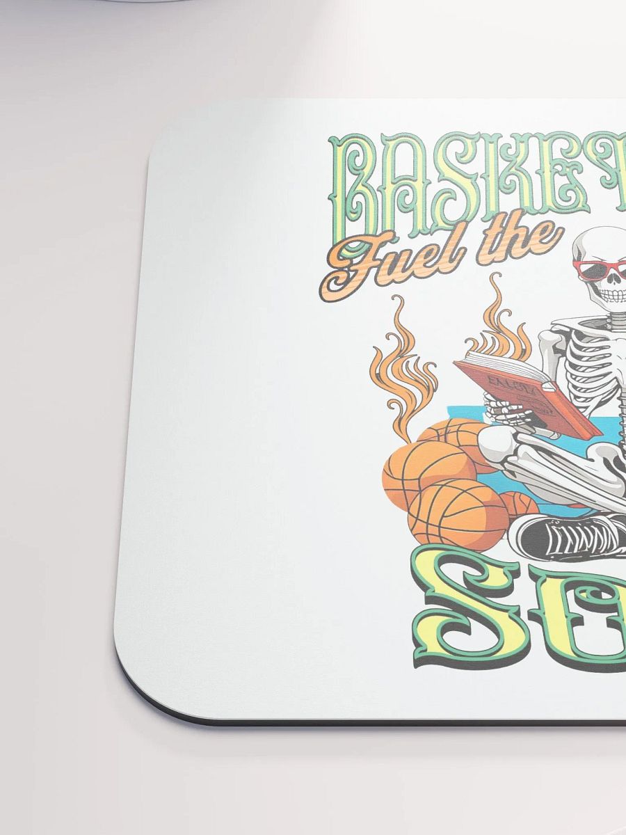 Basketball Fuel The Soul Skeletal Hoop Dreams Mouse Pad product image (6)