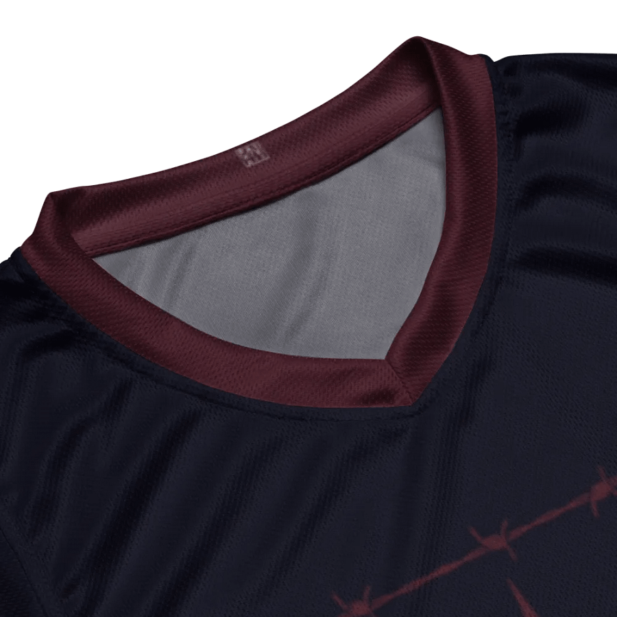 Splatter logo on barbwired diamonds product image (8)
