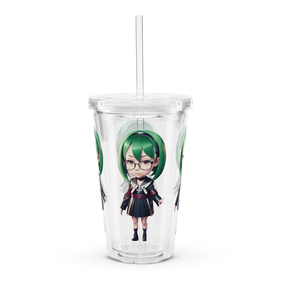 (Green CHIBI) K Clear Plastic Tumbler product image (3)