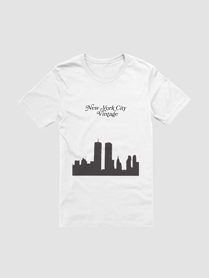 White Skyline T-shirt product image (1)