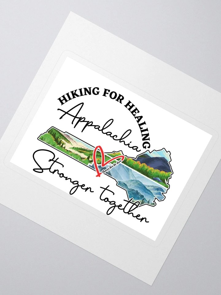 Hiking for Healing in Appalachia Sticker product image (1)