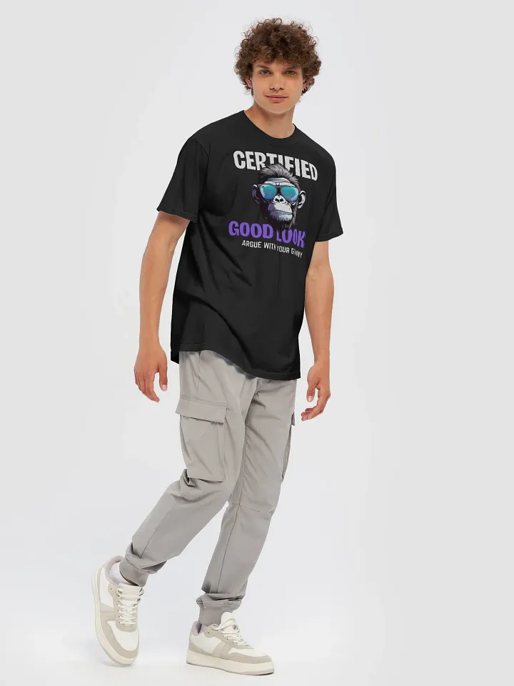 Certified Good Looks Heavyweight T-shirt product image (2)