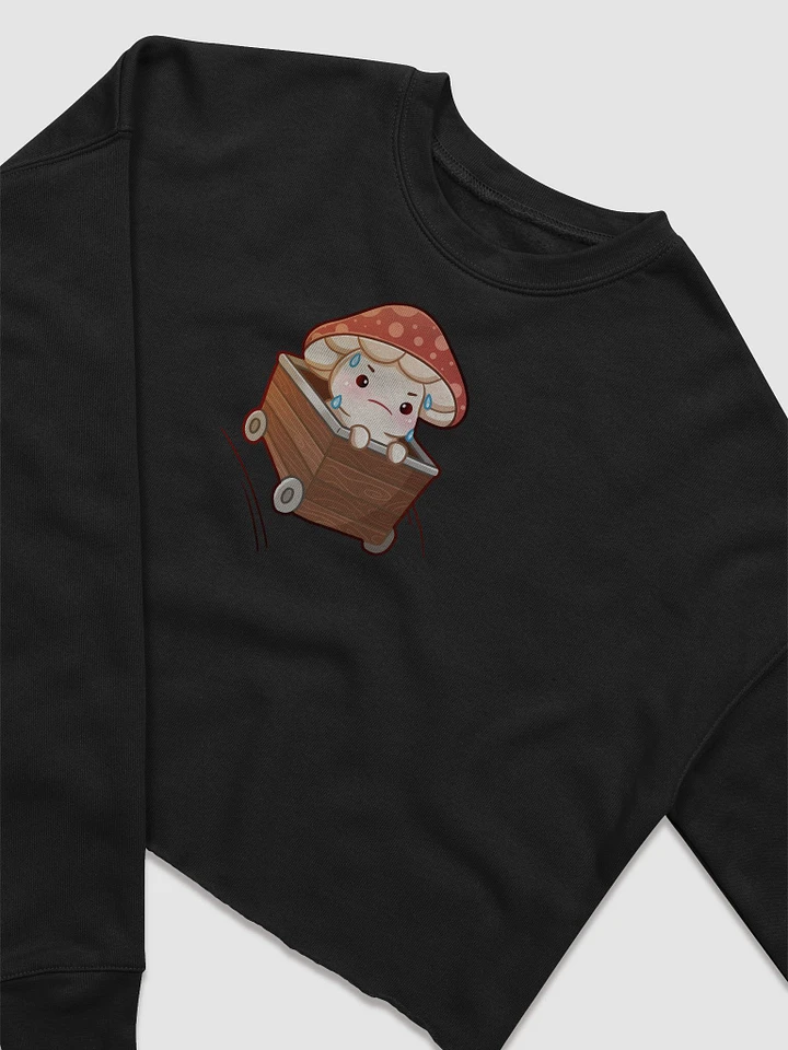 Mushie Kart Cropped Sweatshirt product image (1)