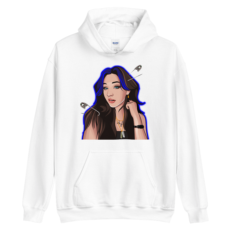 Charley Blue Hair Hoodie product image (1)