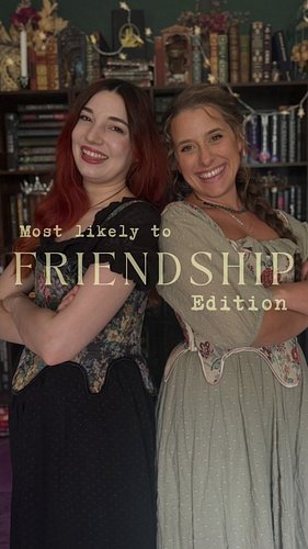 Which of your friends would be Most Likely To…
-Get Arrested
-DNF a Book
-Accidentally Write a Series
-Write at a Coffee Shop...
