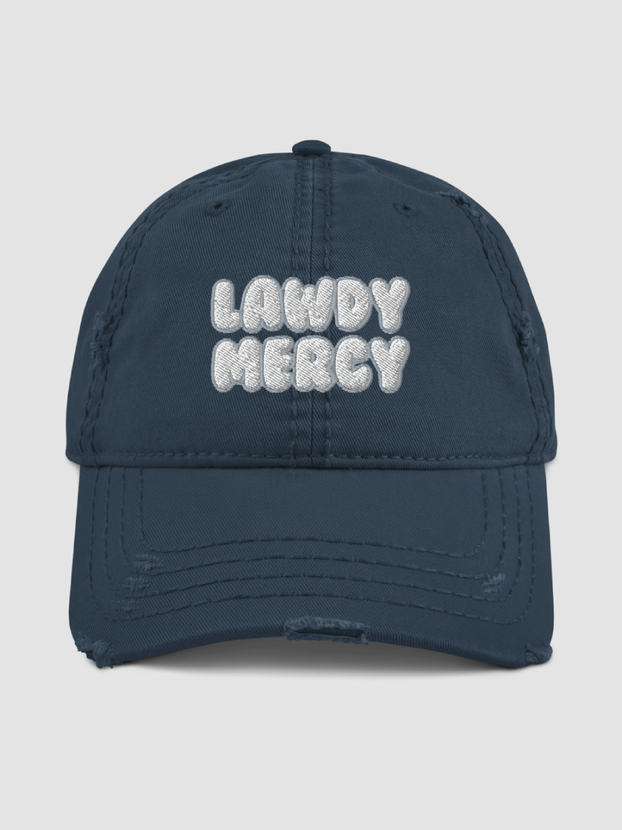 LawdyMercy Distressed Dad Hat product image (1)