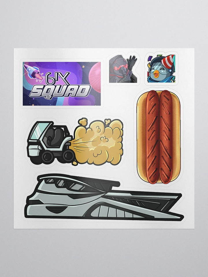 6 Emote Sticker Pack product image (1)