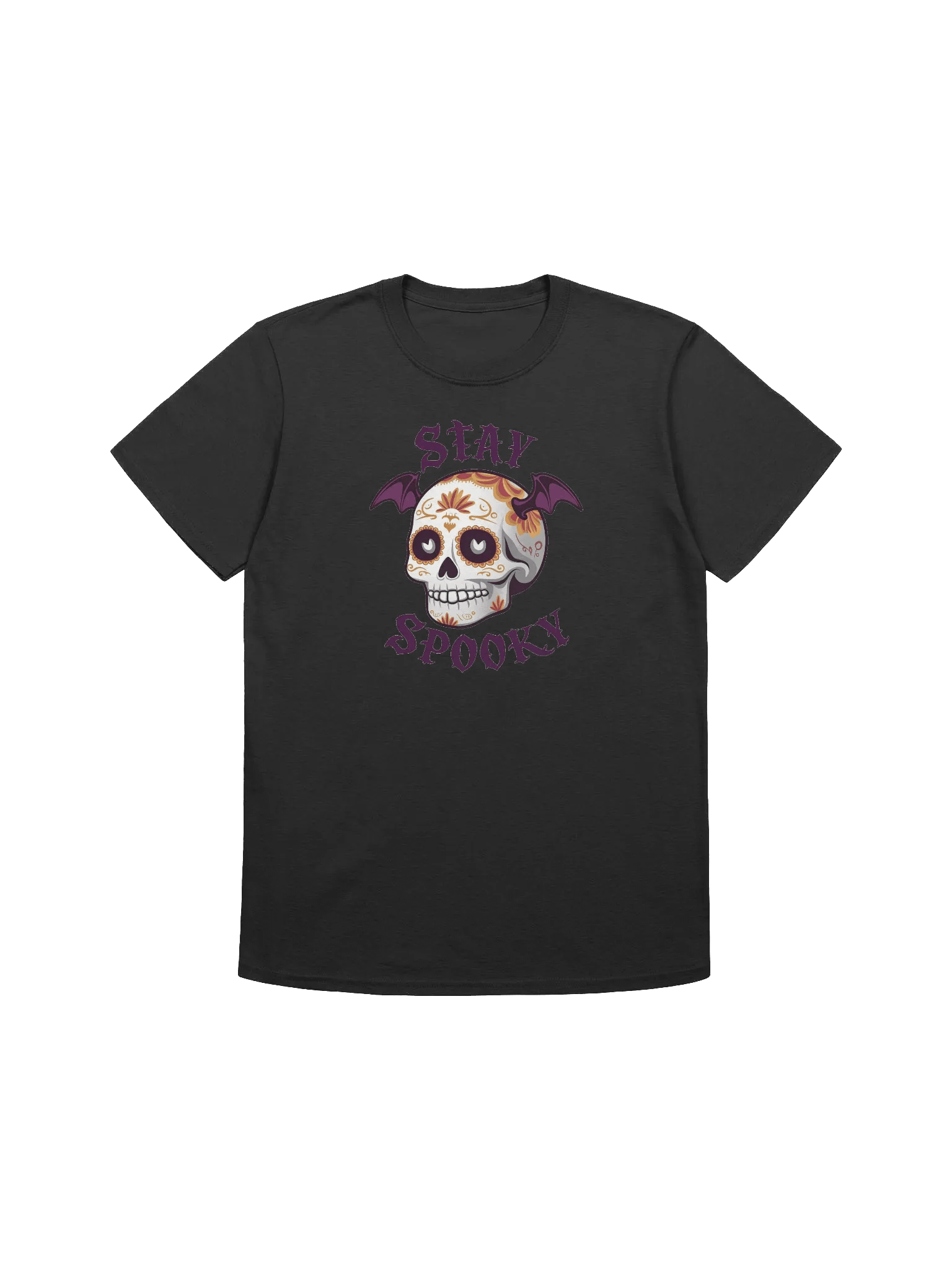 Sugar Skull Art - Stay Spooky - Enchanting Skull Art for Halloween T-Shirt product image (2)