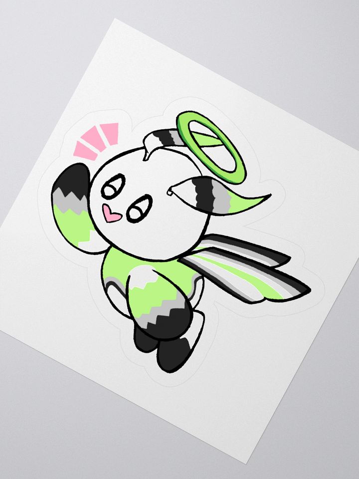 Agender Chao 3" Sticker product image (2)