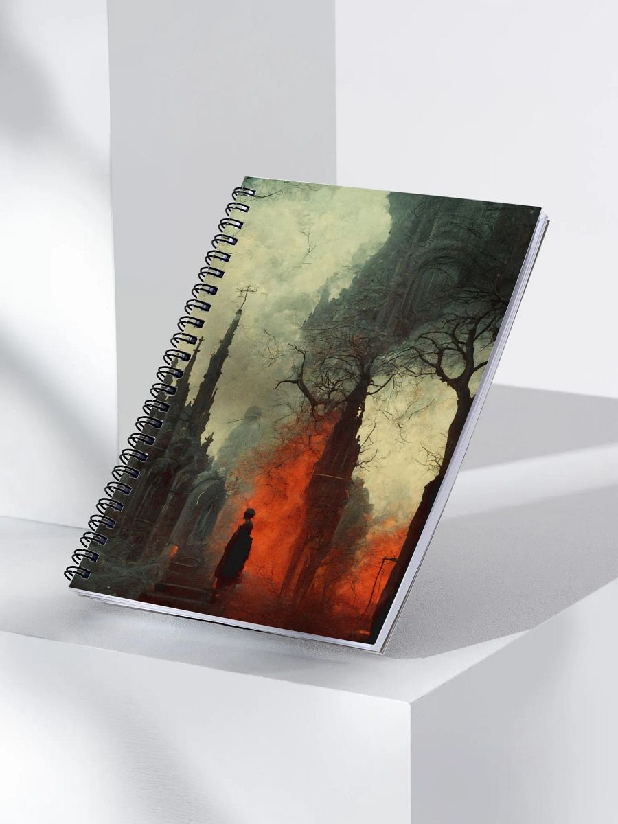 Gothic Sunset Spiral Notebook product image (3)