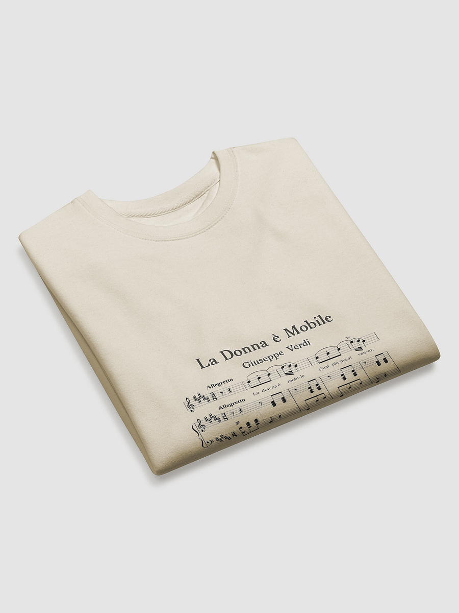 La Donna e Mobile - Melodies Sweatshirt product image (3)
