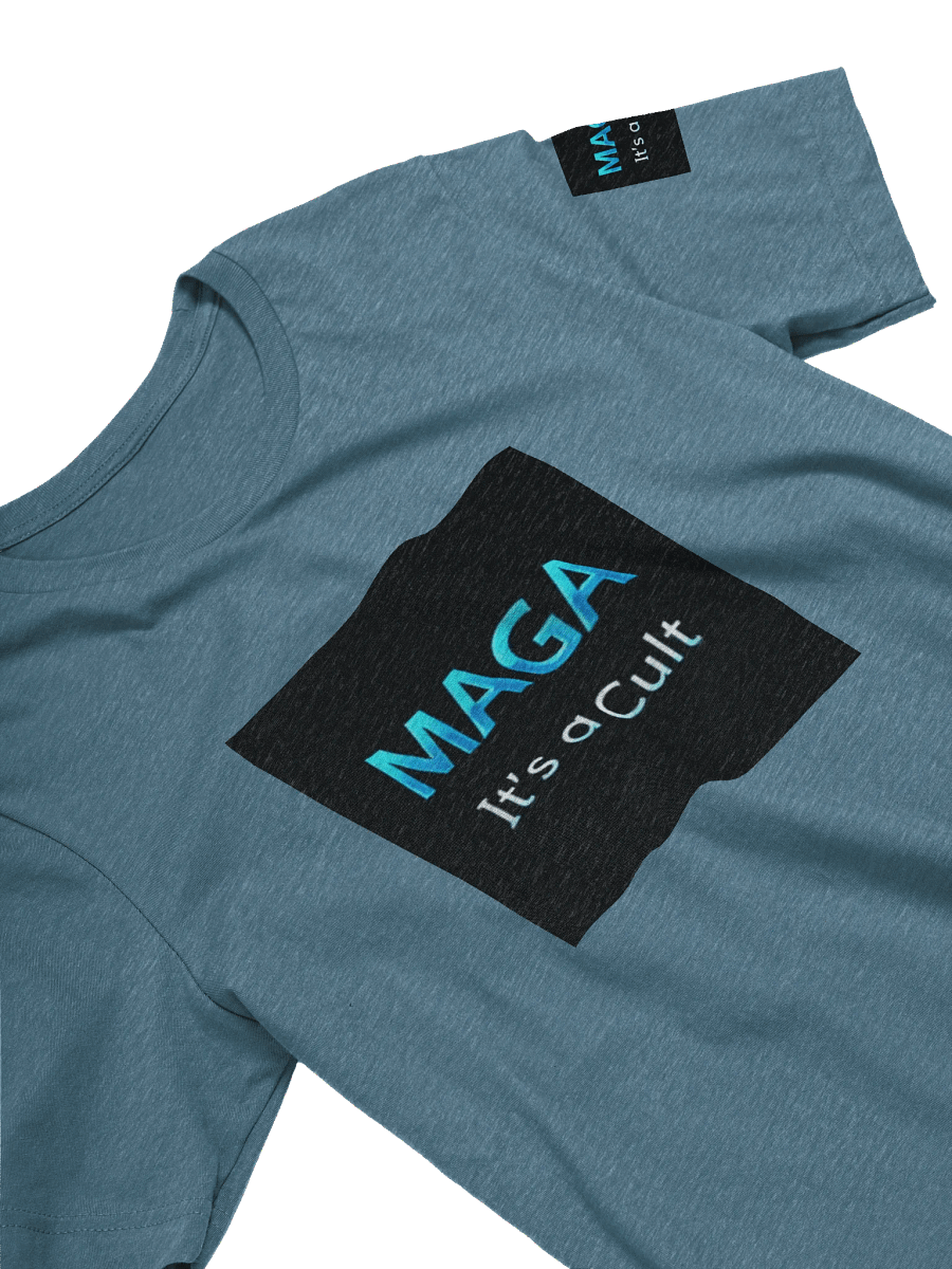 Anti MAGA T-Shirts Soft Unisex Favorite Black/Blue product image (28)