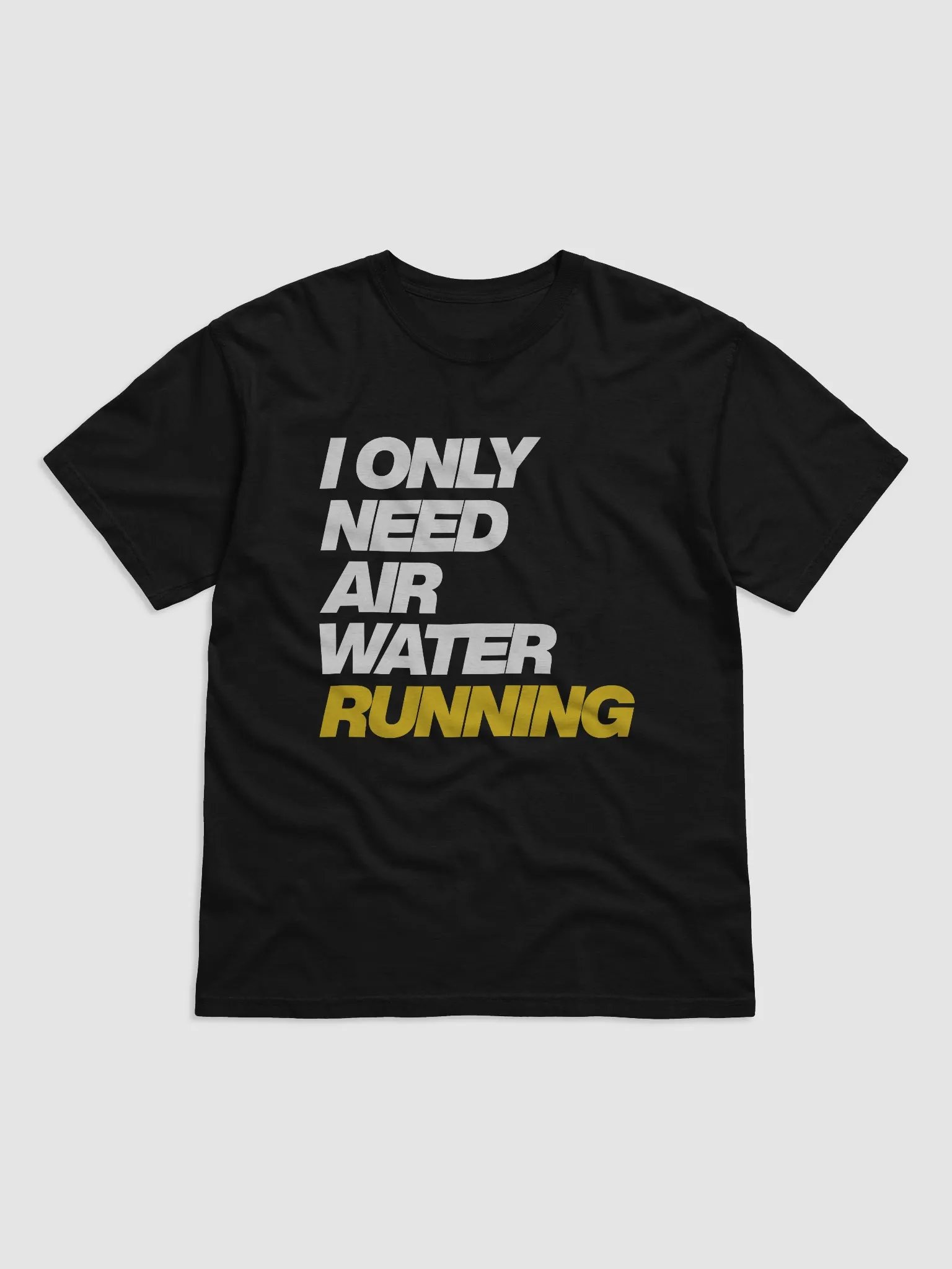 Bold Yellow Running Tee product image (1)