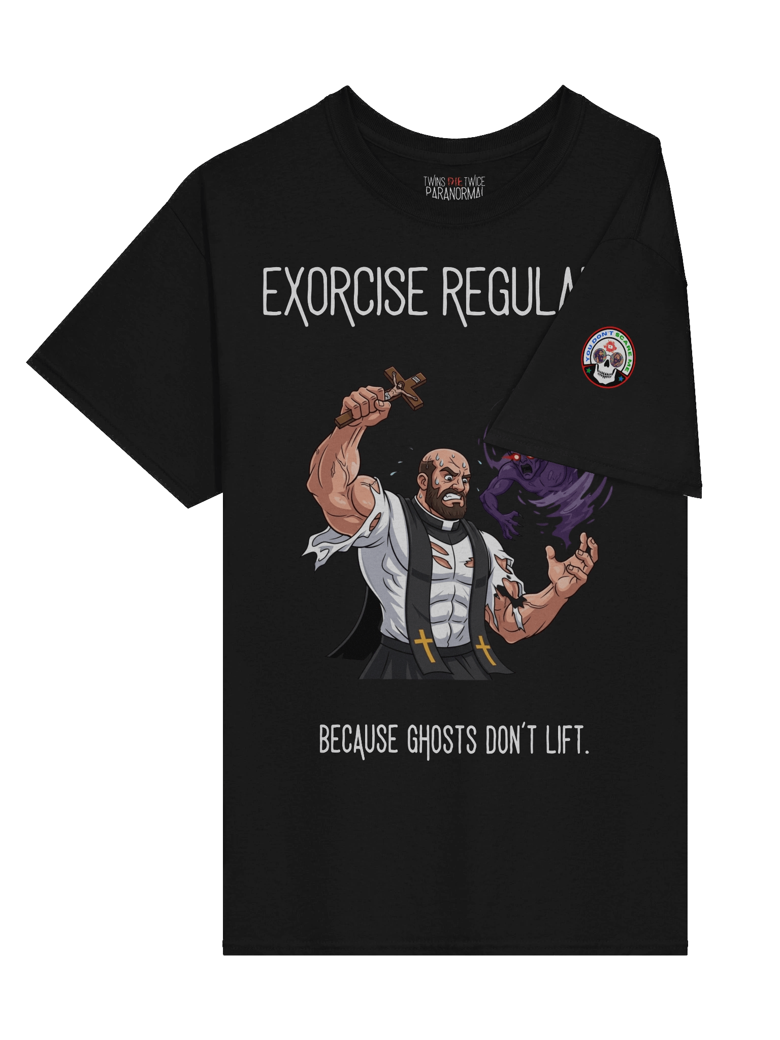 Exorcise Regularly Budget Tee product image (3)