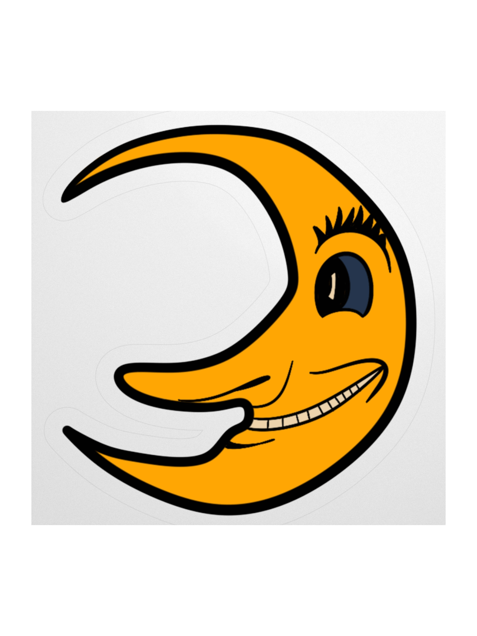 Vintage Moon Sticker product image (2)