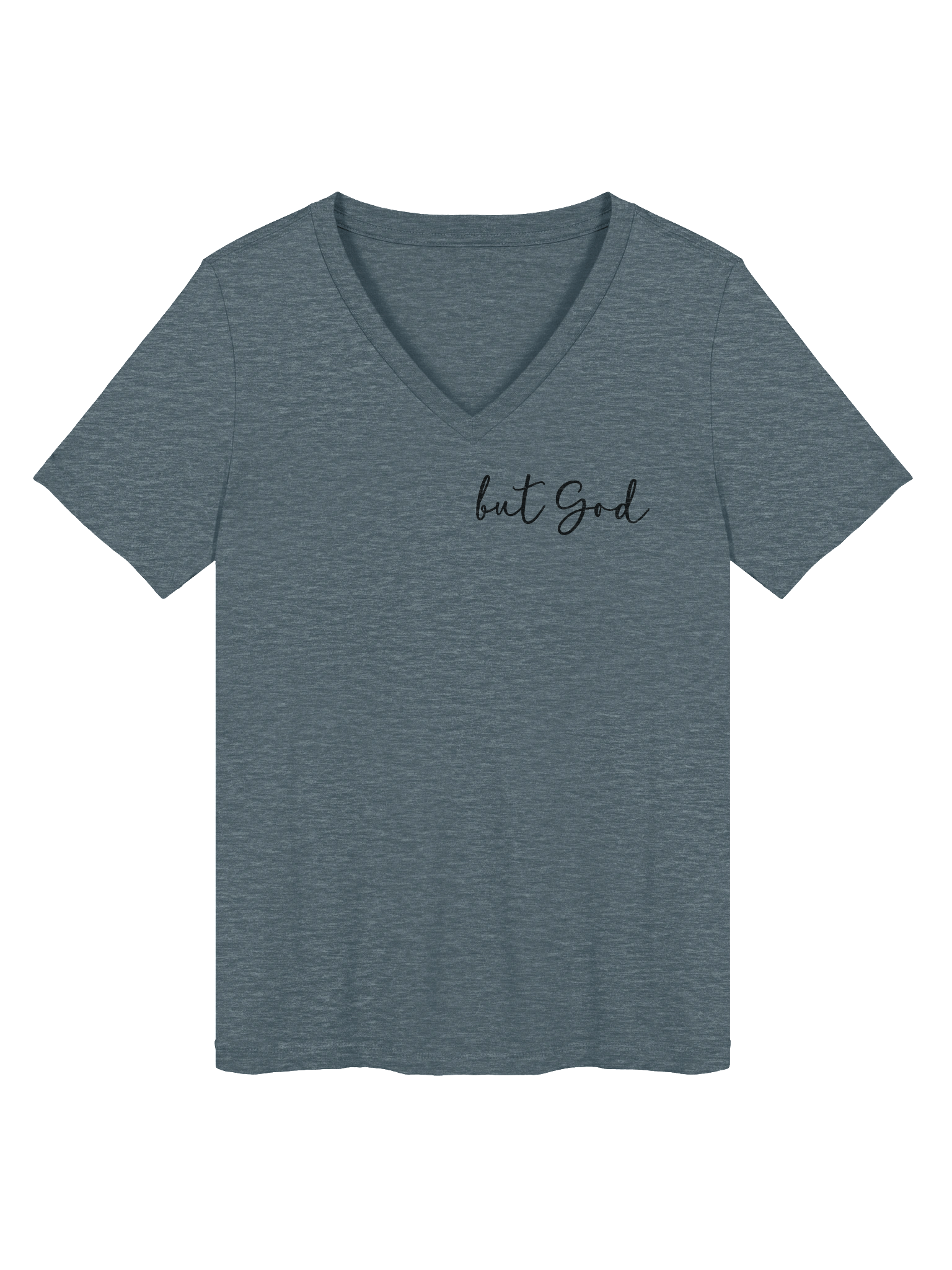But God V-Neck T-Shirt product image (6)
