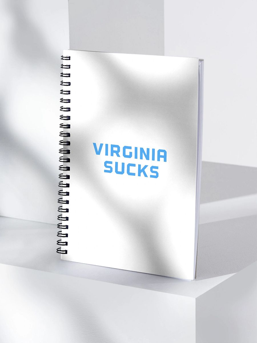 Virginia Sucks Spiral Notebook product image (4)