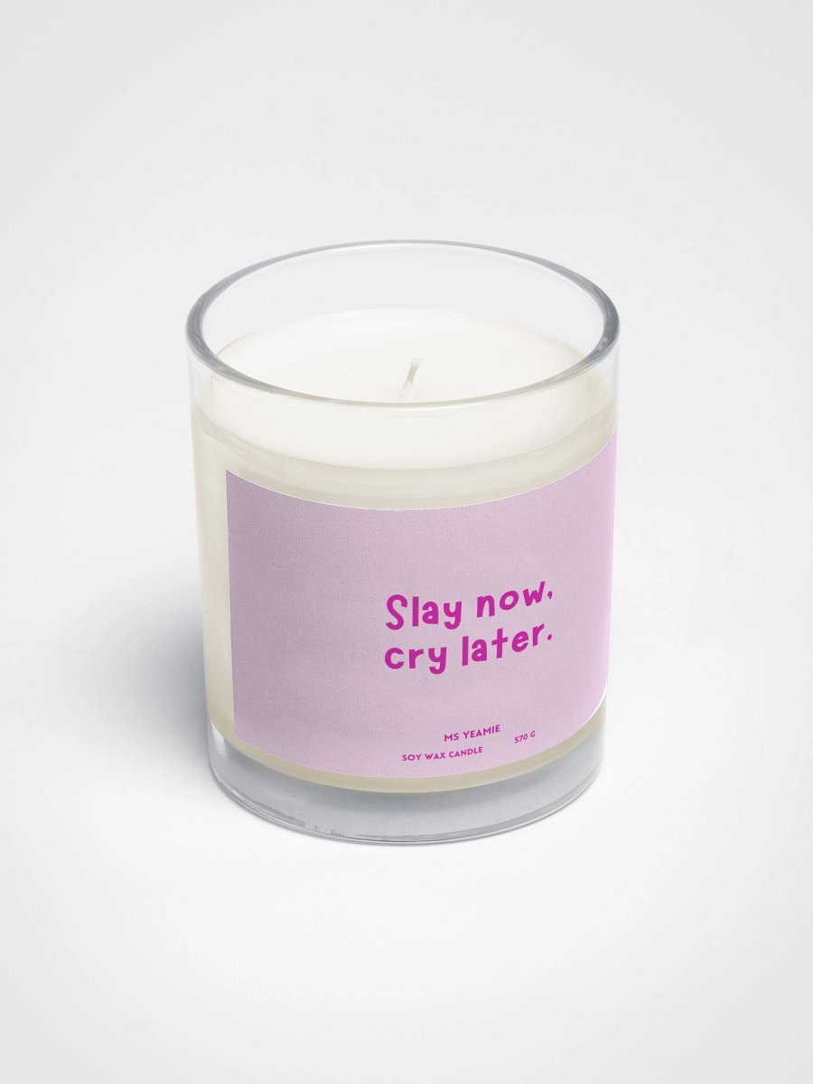 Slay Now, Cry Later Soy Wax Candle product image (2)