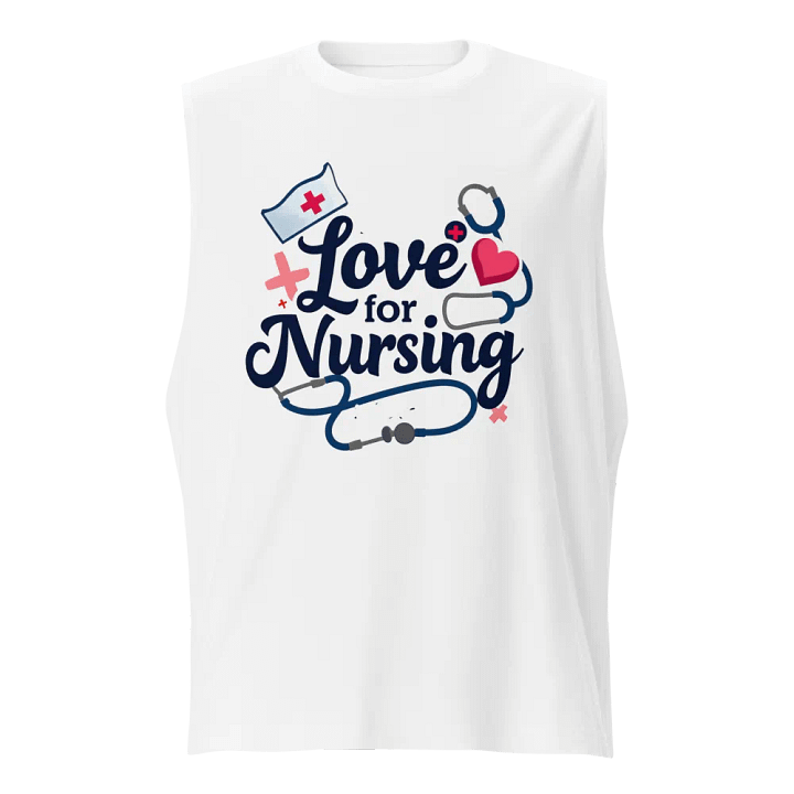 Nurse Love Muscle Tank product image (1)