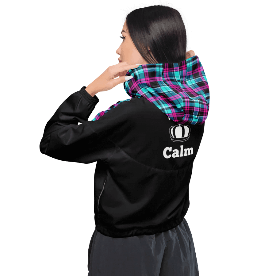 Plaid Perfection Women's Windbreaker product image (3)
