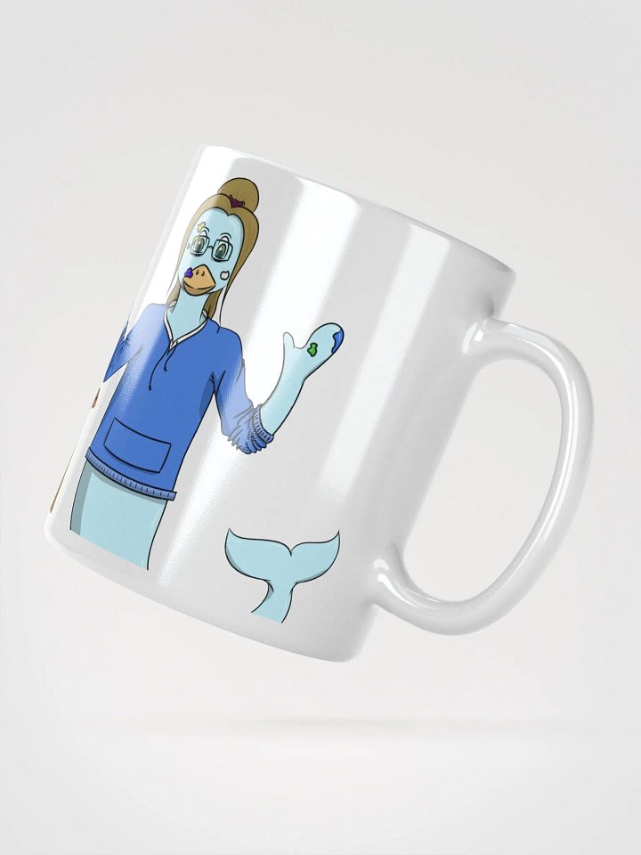 Dolphin's DC Painting Mug (White) product image (5)