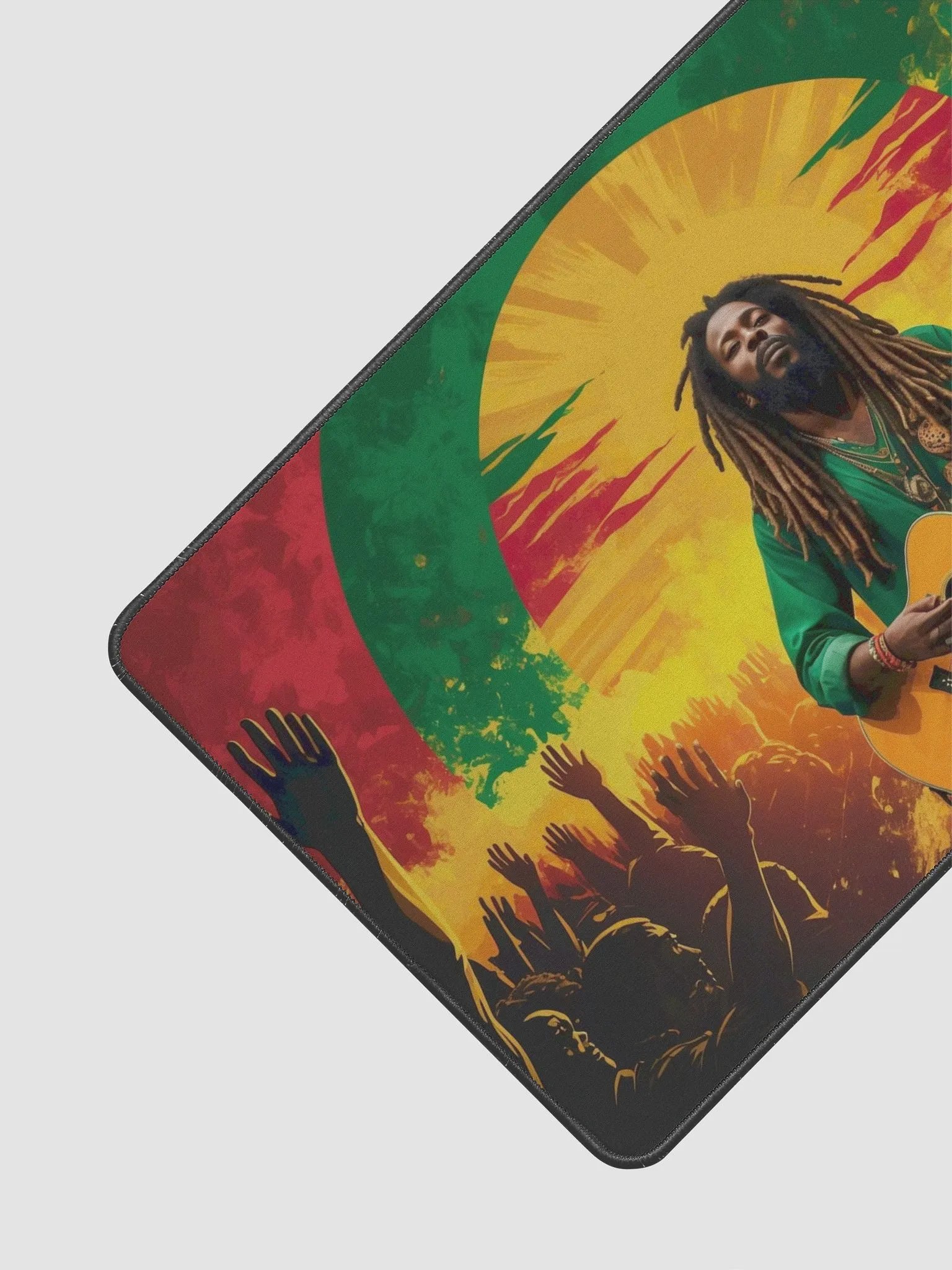 🔥 Break Di Chains – Roots Reggae Desk Mat (12x22") product image (2)