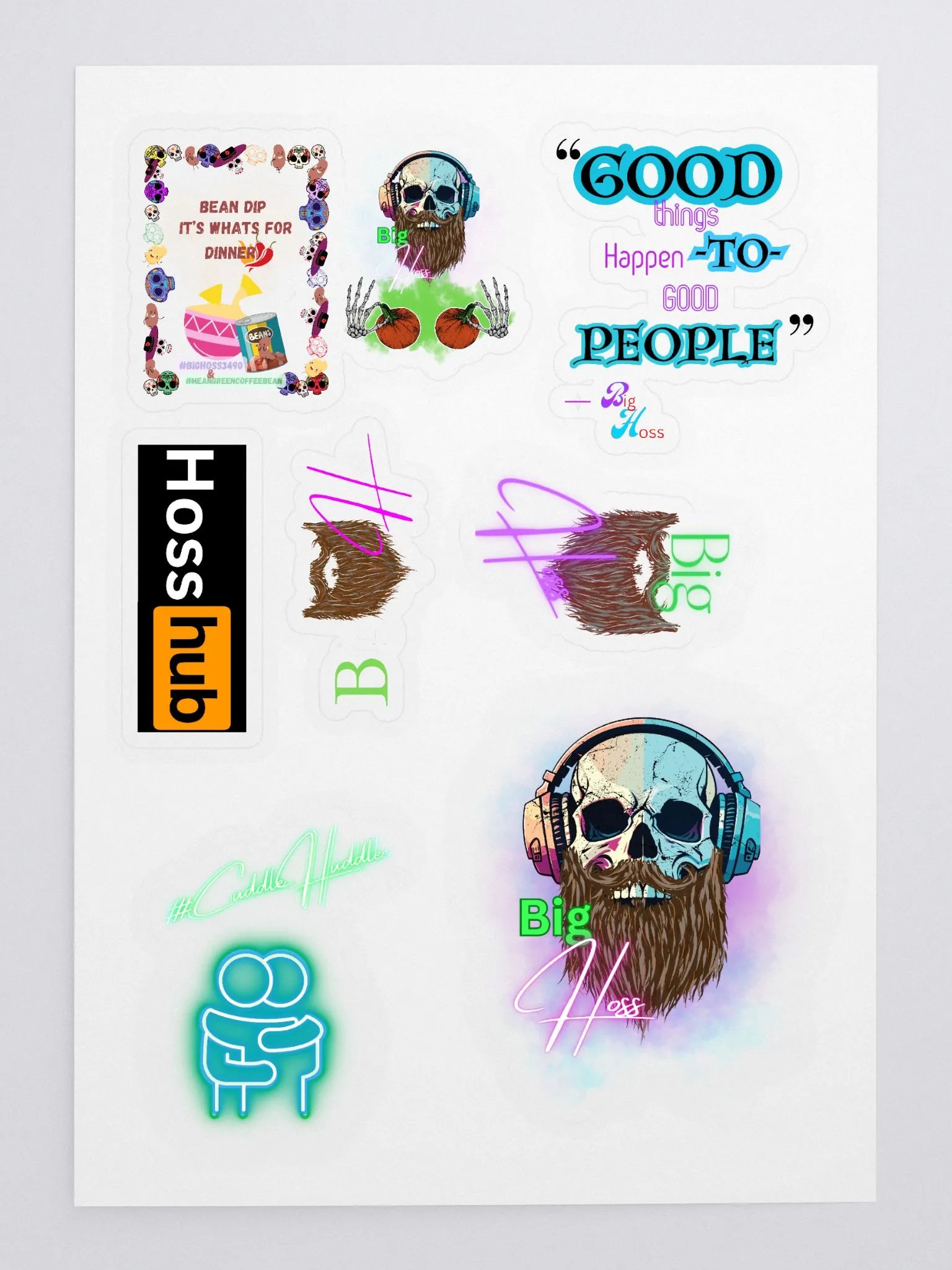 Hoss Sticker Sheet product image (3)