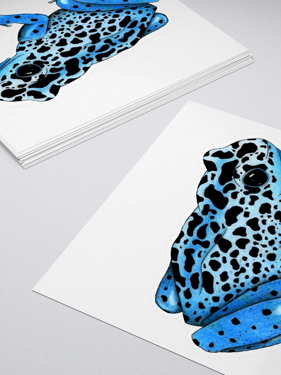 Blue Frog sticker product image (4)