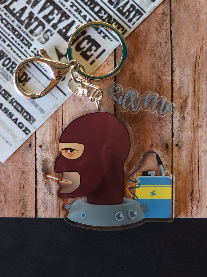 Team Fortress 2 Spy Head Keychain product image (2)