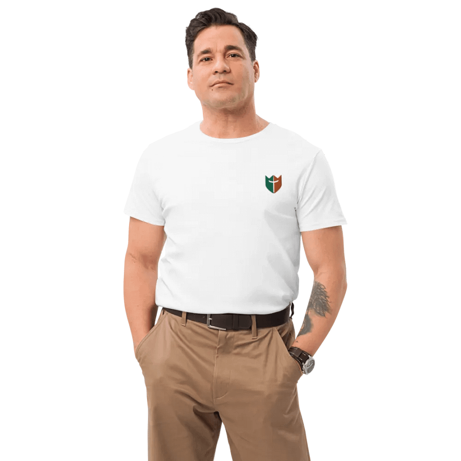 Premium Cotton T-Shirt (Embroidered) product image (6)
