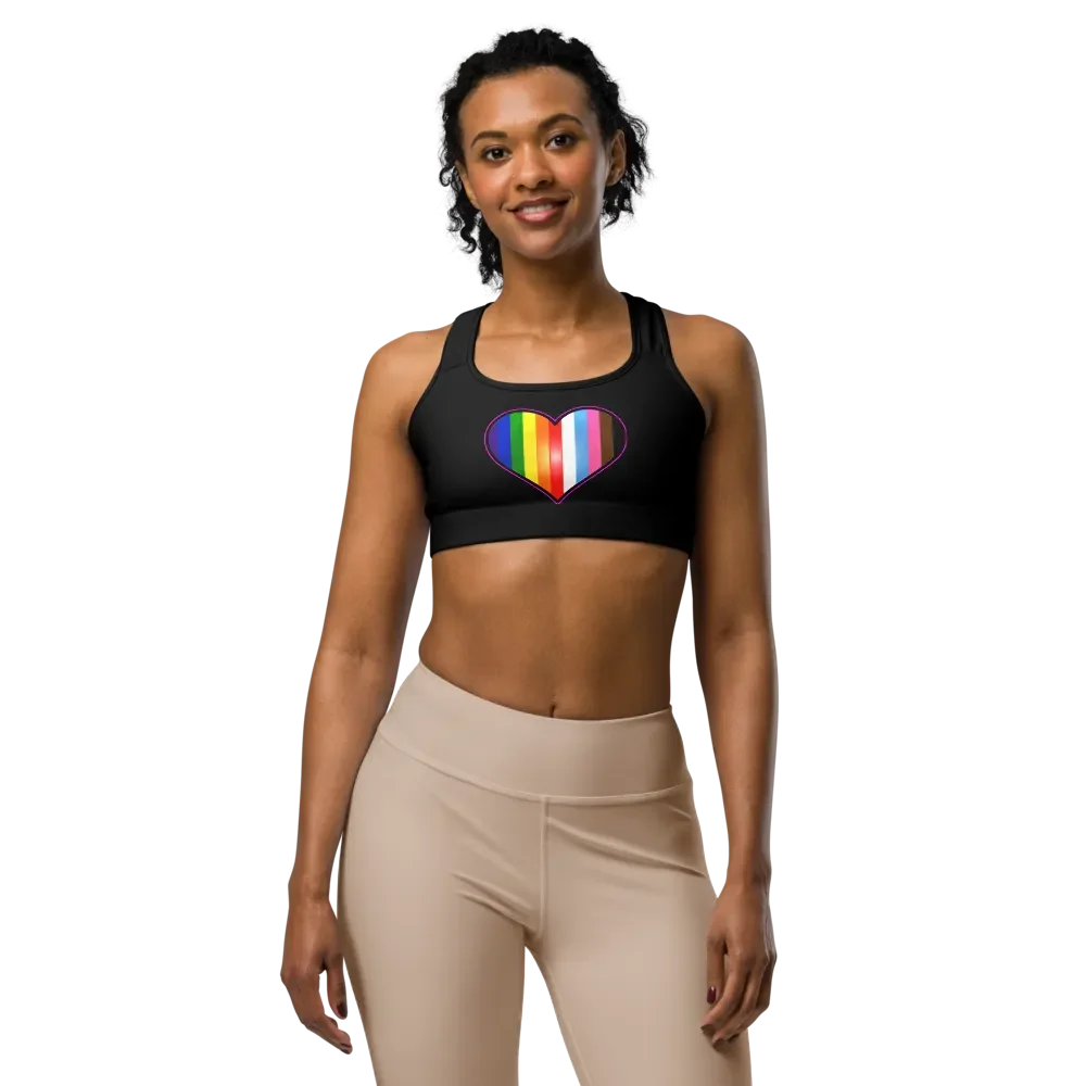 Love is Love Sports Bra product image (1)