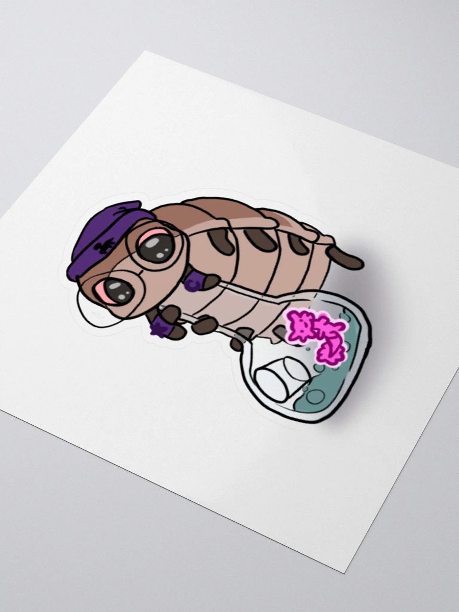 ISOPOD FLAM SMOKING A LOTL BONG STICKER product image (7)