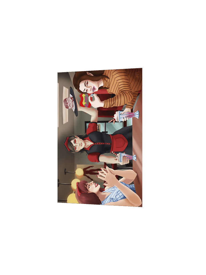 Fresh Flesh Cafe Print product image (4)