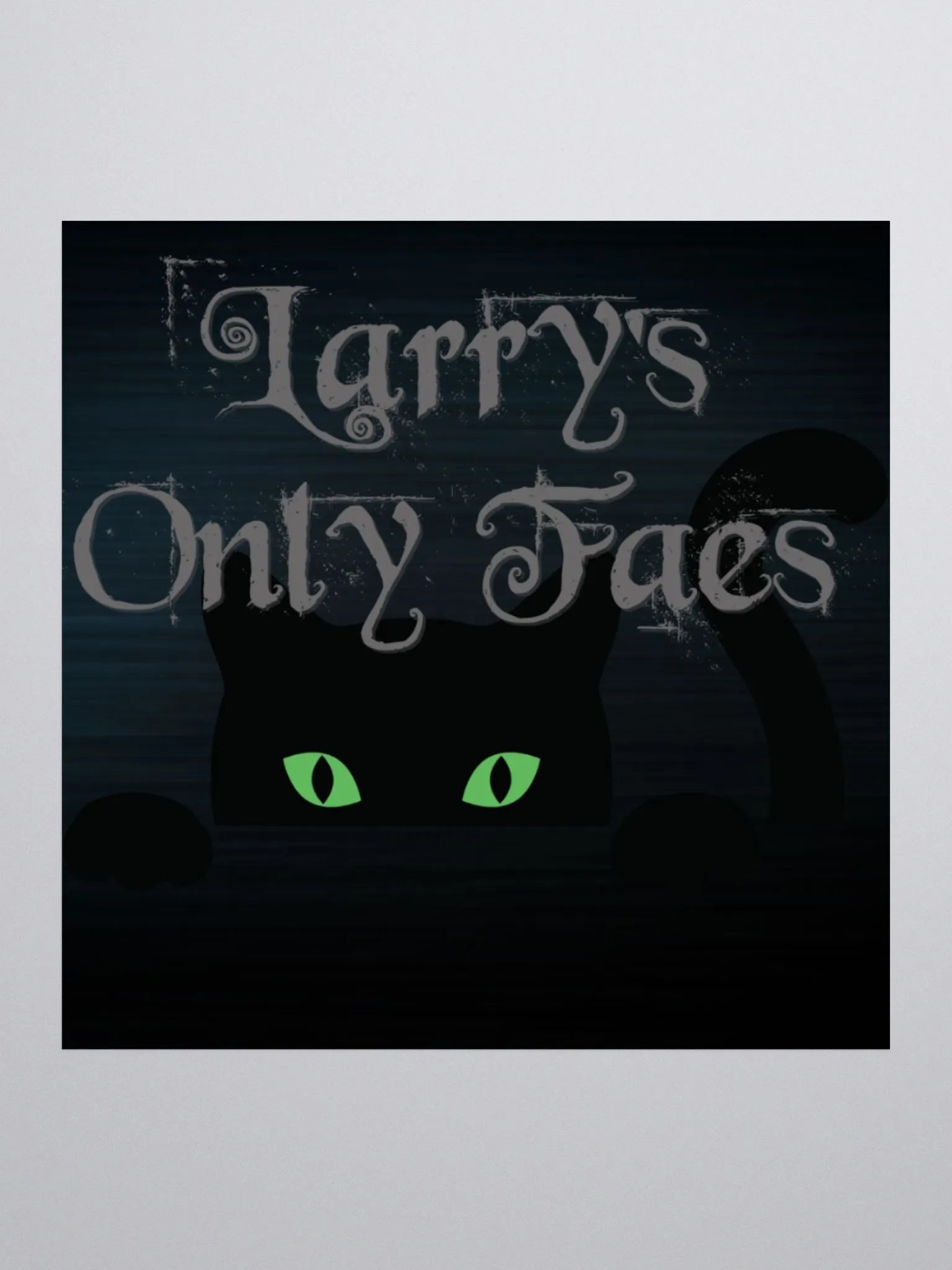 Larry's Only Faes Sticker product image (1)
