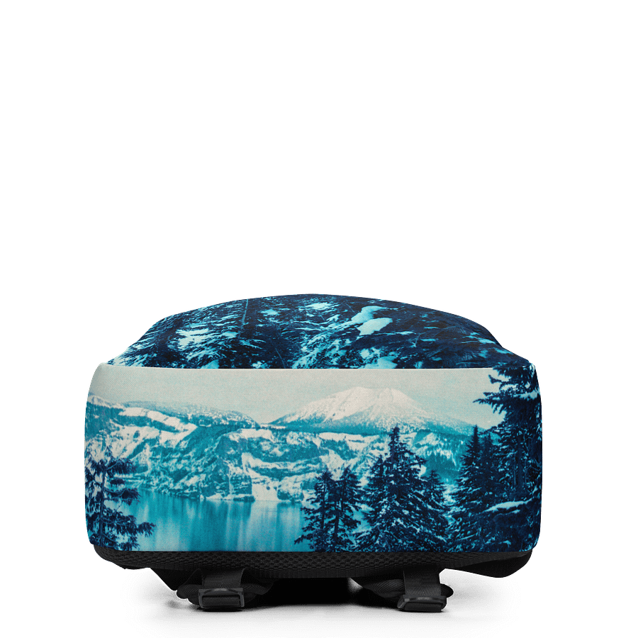 Crater Lake Lomopurple Simple Backpack product image (4)