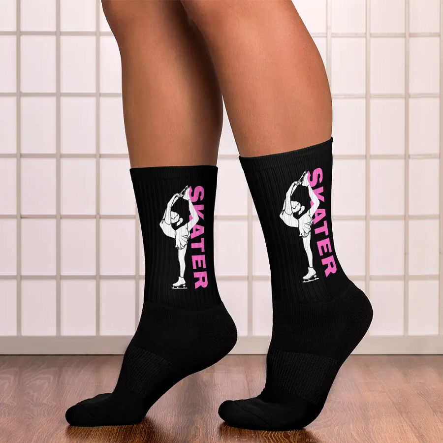 Black SKATER Socks product image (9)