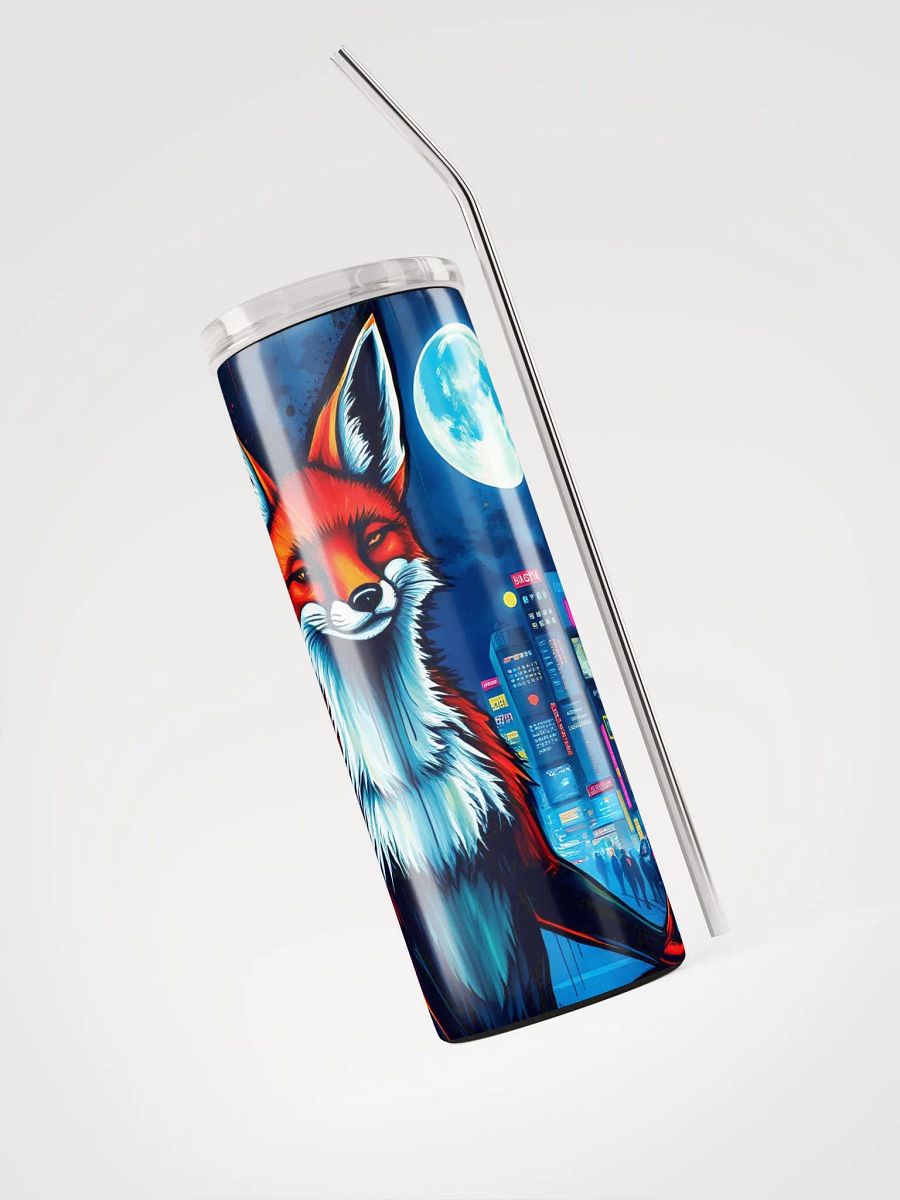 Neon Fox Nightlife Stainless Steel Tumbler product image (3)