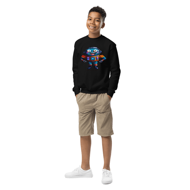 Andy The Astronaut Kid's Crew Neck Sweatshirt product image (1)