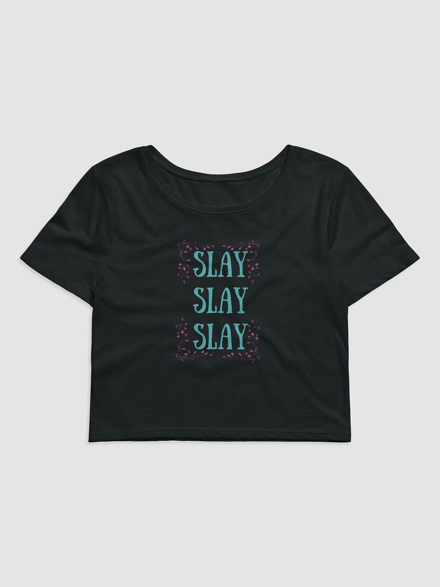 Slay All Day Crop Tee product image (1)