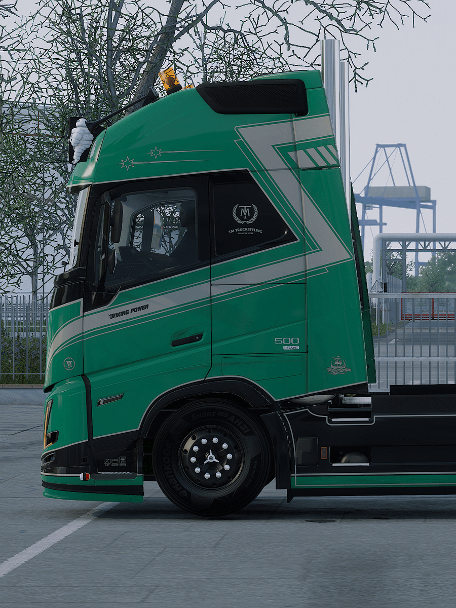 ETS2 TM Volvo FH4 FH5 FH6 Aero (SCS) + Trailer Schmitz S.KO COOL & Cargobull Multicolor Skin Pack product image (8)