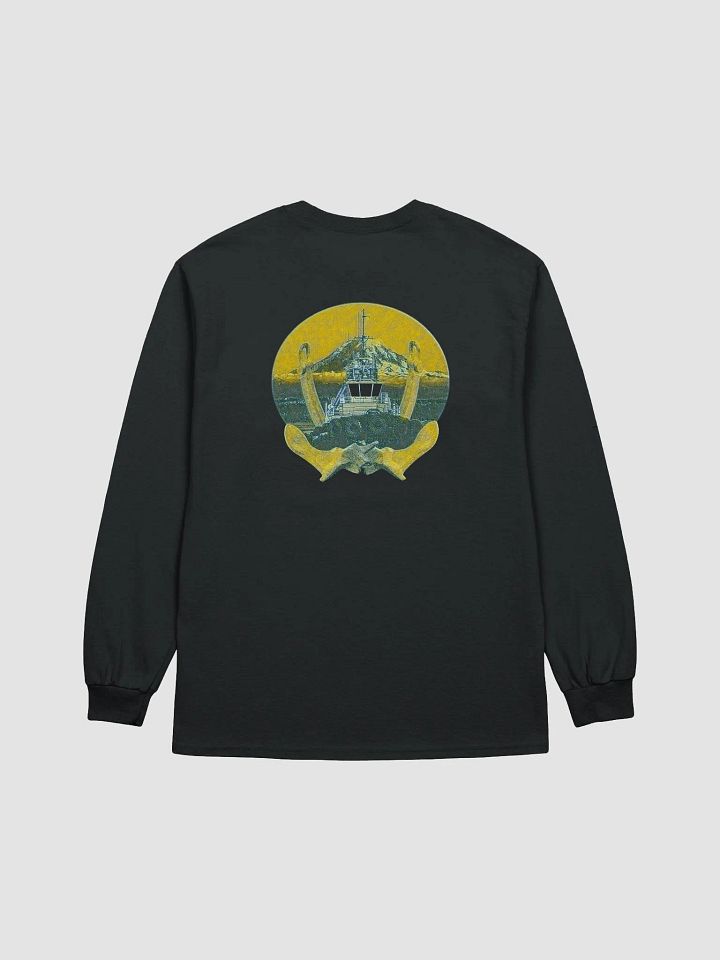 Twin anchor yellow Mount Rainier Marshall Foss - Ancher Tug Long Sleeve Tee product image (1)