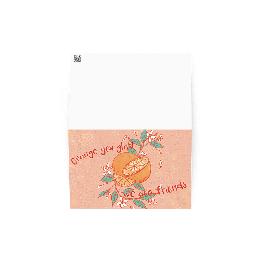 Orange You Glad Greeting Card product image (2)
