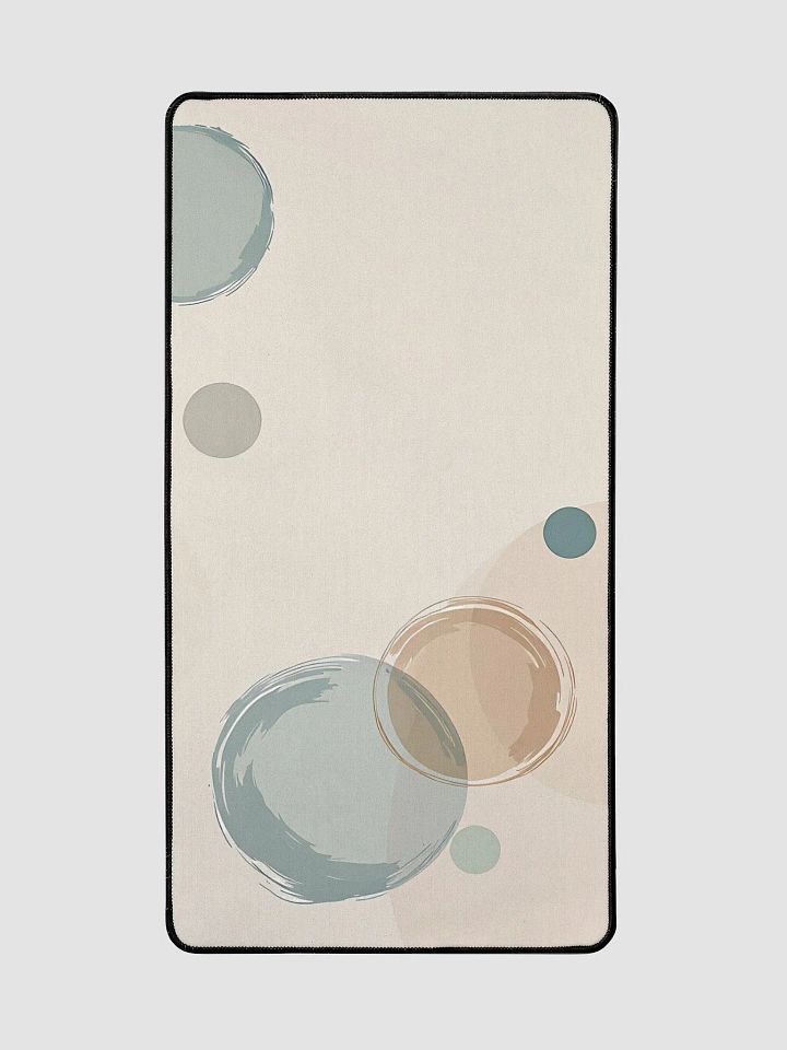 Abstract Circles Desk Mat product image (2)