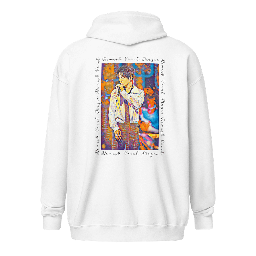 Singer From Kazakhstan Zippered Gildan Unisex Hoodie product image (9)