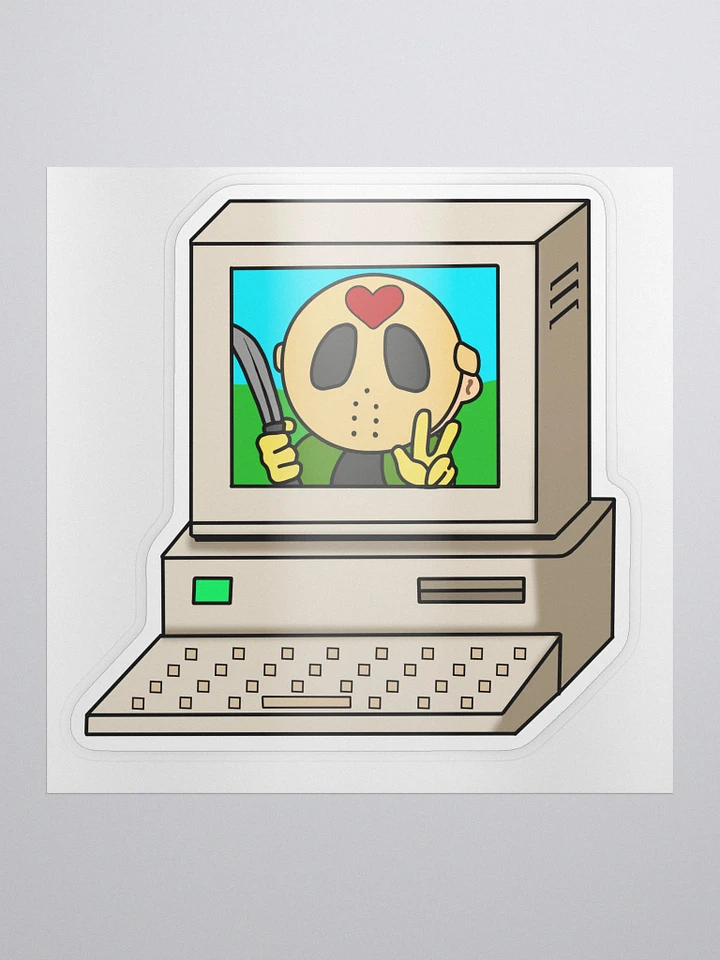 Friday the 13th Love Sticker product image (1)