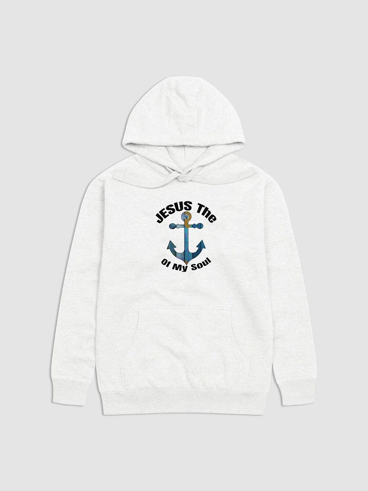 JESUS THE ANCHOR OF MY SOUL Pixelated Anchor Unisex Hoodie product image (1)