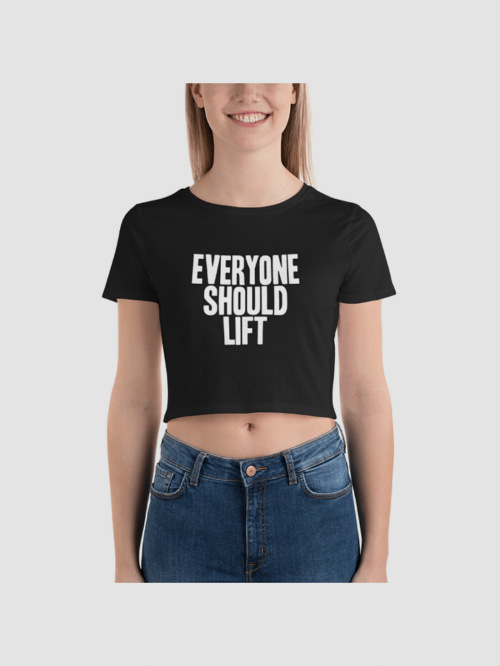 [everyone] Women's Crop Tee - Bella + Canvas 6681 product image (2)