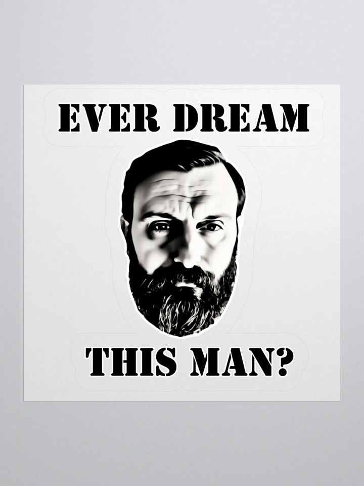 Jimmy Bunker Dream Man Kiss-Cut Sticker product image (3)