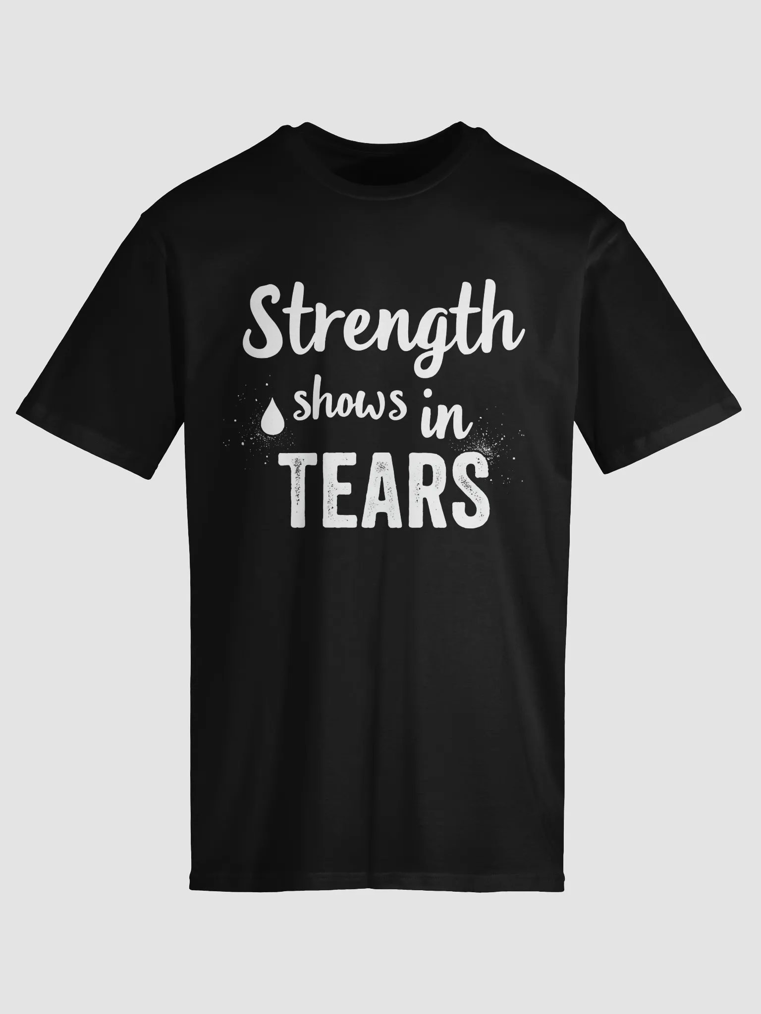 Strength Shows in Tears  — The Johnny Depp Inspired T-Shirt That Empowers You to Embrace Vulnerability and True Courage product image (5)