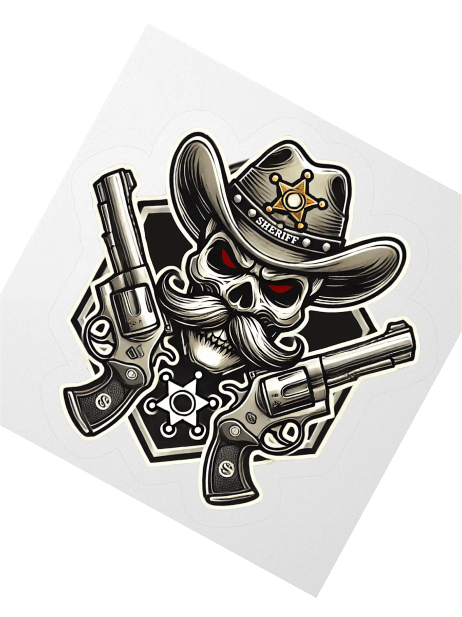 SheriffSpectre Sticker (New Logo) product image (4)